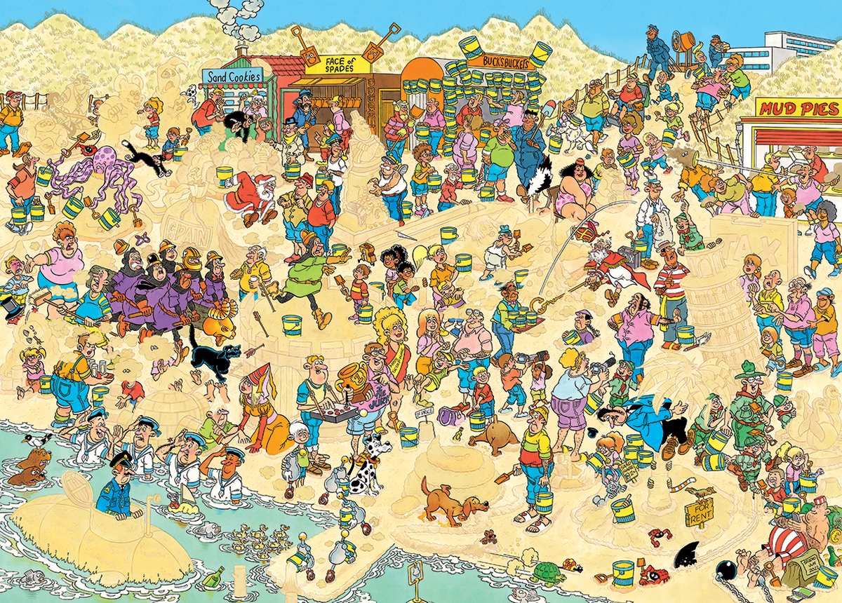 Jumbo Puzzel Jan Van Haasteren September 1000 Stukjes