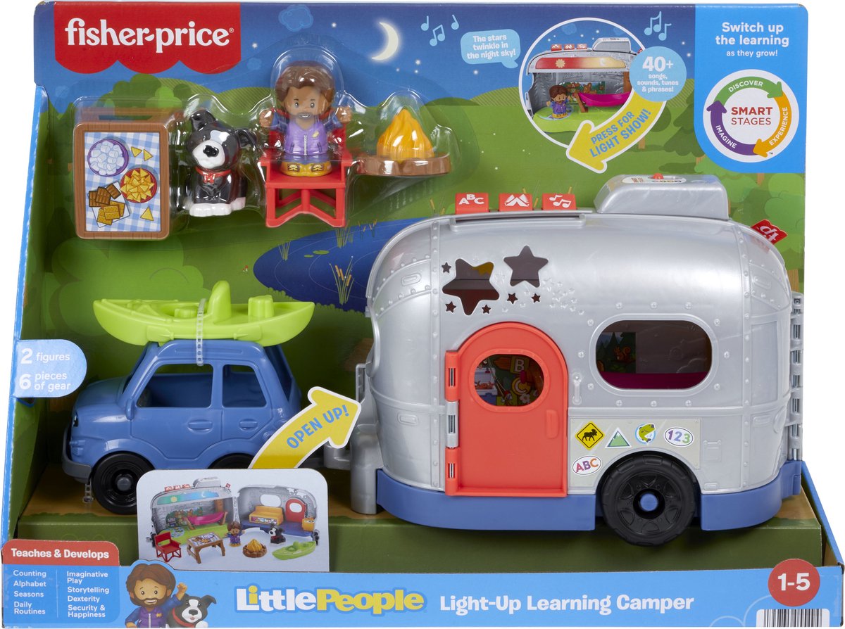 Mattel Fisher-Price Little People Camper- Bene/Swiss