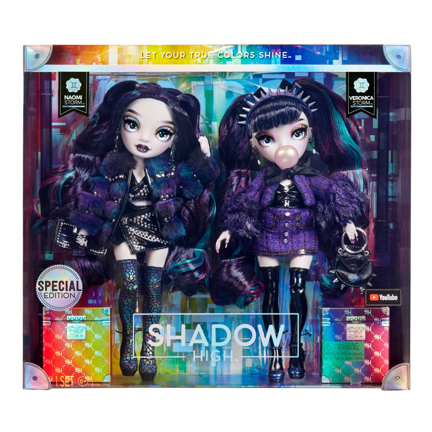 MGA Rainbow High Shadow High DOLLS 2Pack