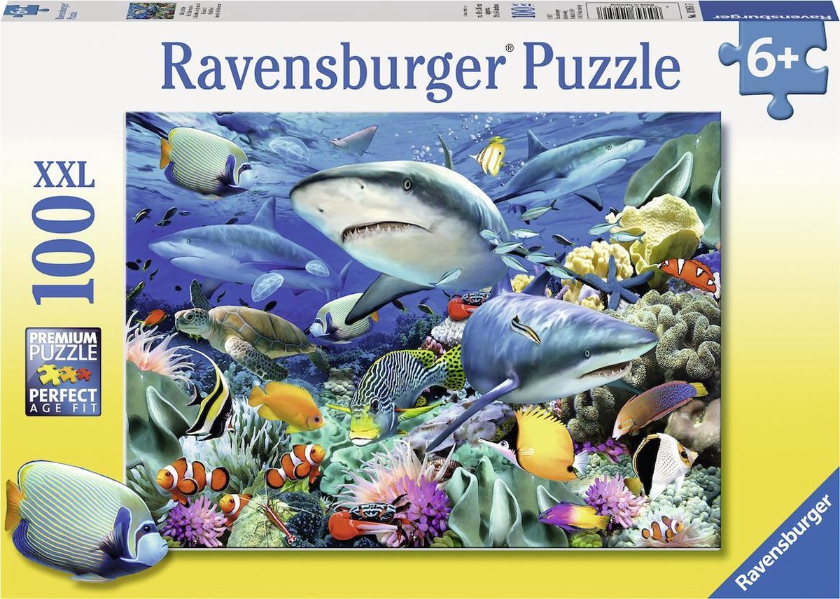 Ravensburger Puzzel Shark Reef Haai 100xxl