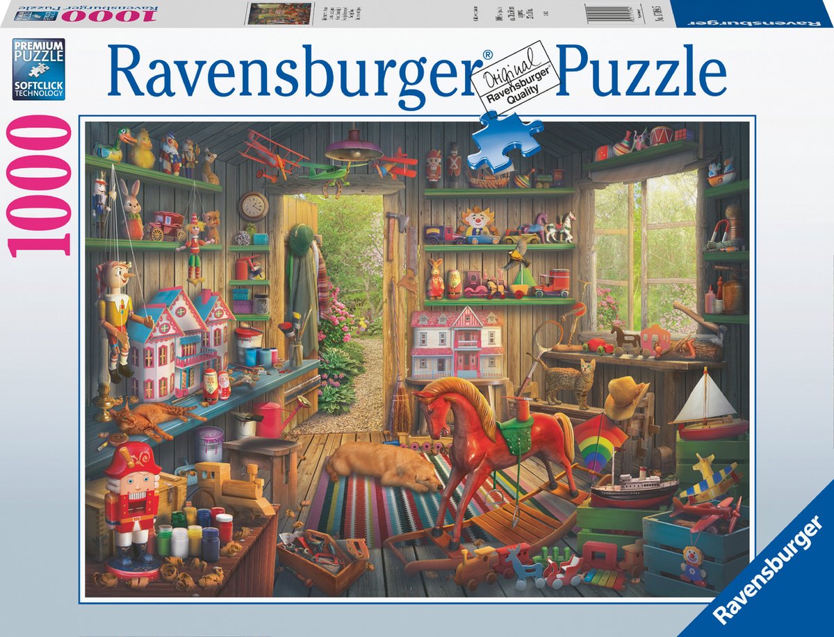 Ravensburger Puzzel Nostalgisch Speelgoed 1000 Stukjes