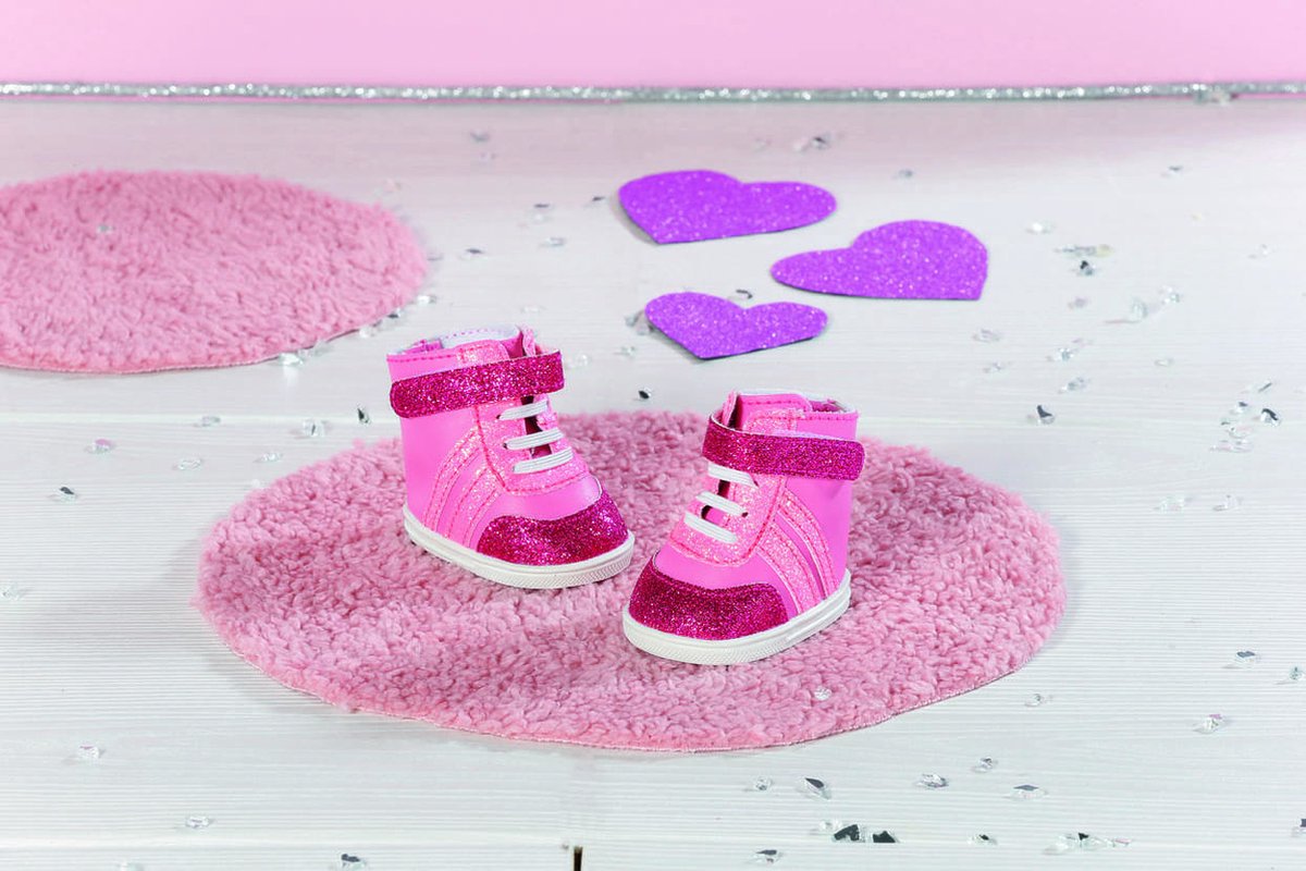 Zapf Baby Born Sneakers Pink 43 Cm - Roze