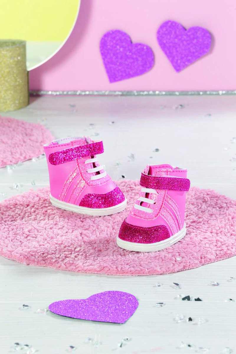 Zapf Baby Born Sneakers Pink 43 Cm - Roze