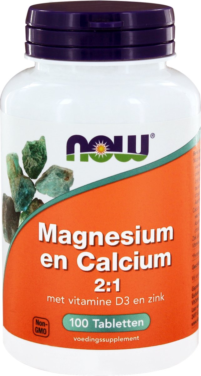 Now Magnesium & Calcium 2:1 Tabletten