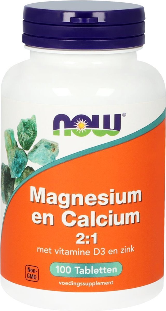 Now Magnesium & Calcium 2:1 Tabletten