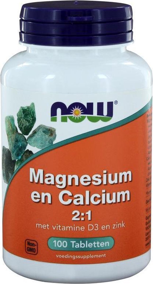 Now Magnesium & Calcium 2:1 Tabletten