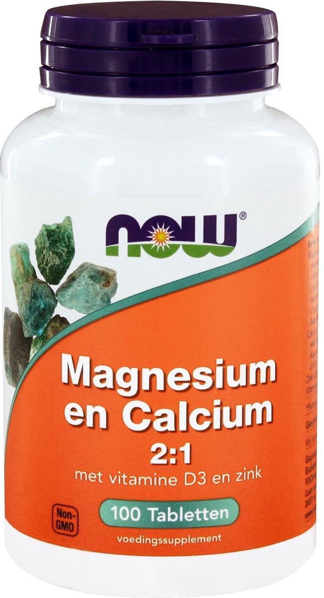 Now Magnesium & Calcium 2:1 Tabletten