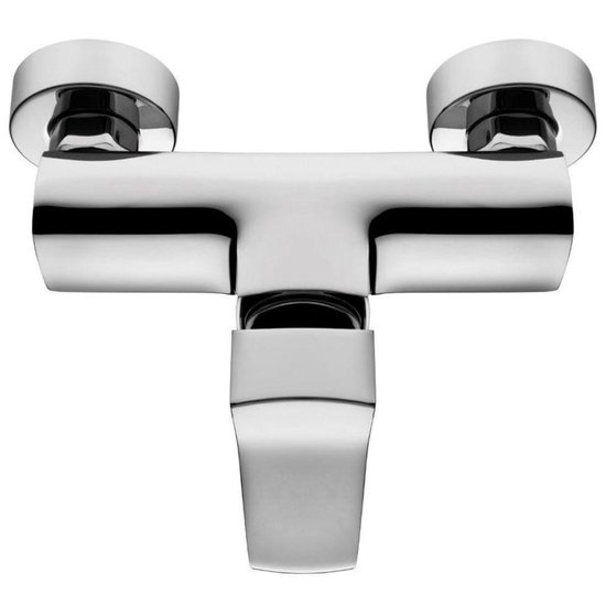 Fala Douchekraan Wandgemonteerd Soria Messing 75763 - Silver