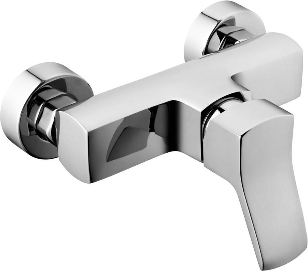 Fala Douchekraan Wandgemonteerd Soria Messing 75763 - Silver