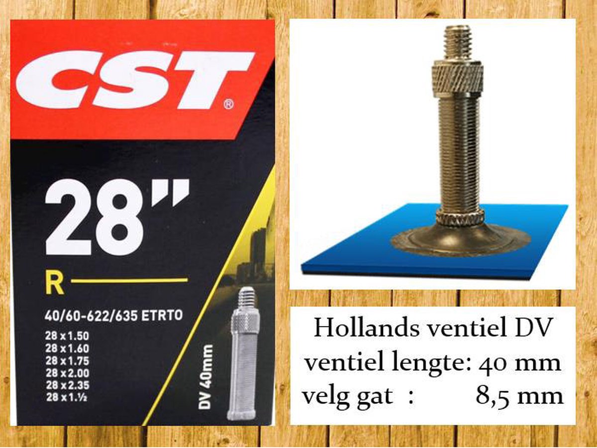 CST Binnenband 28 X 1.50/2.35 Inch (40/60-622/635) Dv 40 Mm