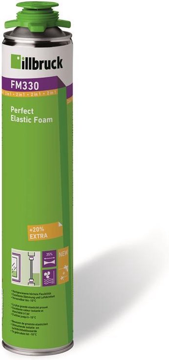 Illbruck FM330 Perfect Elasticfoam Pro | Elastisch Purschuim | 880 ML