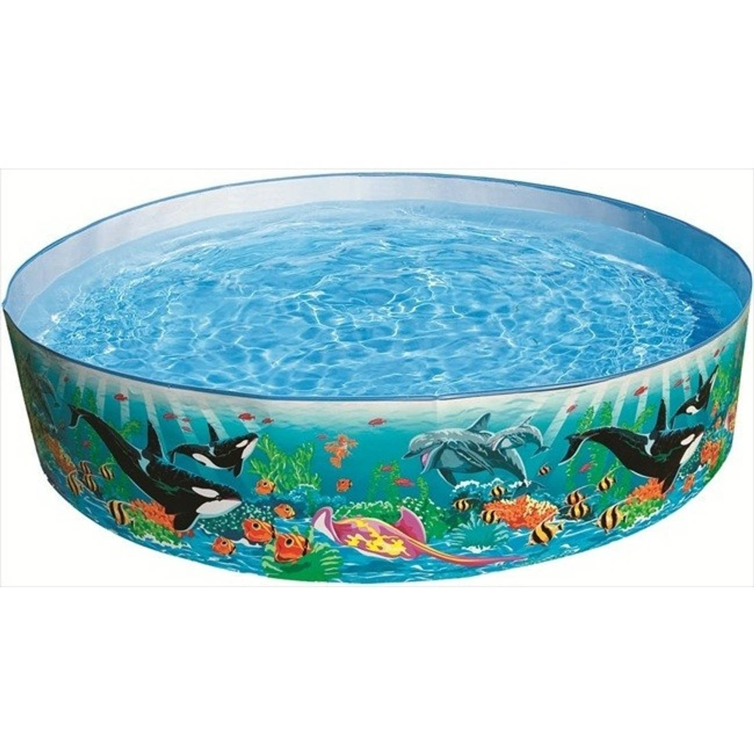 Intex Opzetzwembad Ocean Reef 183 X 38 Cm - Blauw