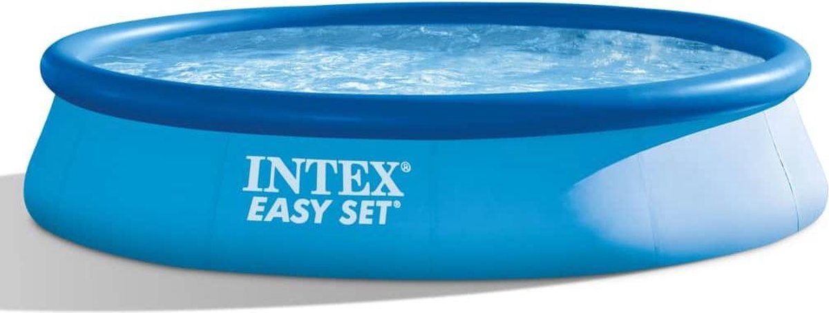 Intex Zwembad Easy Set 396x84 Cm 28143np - Blauw