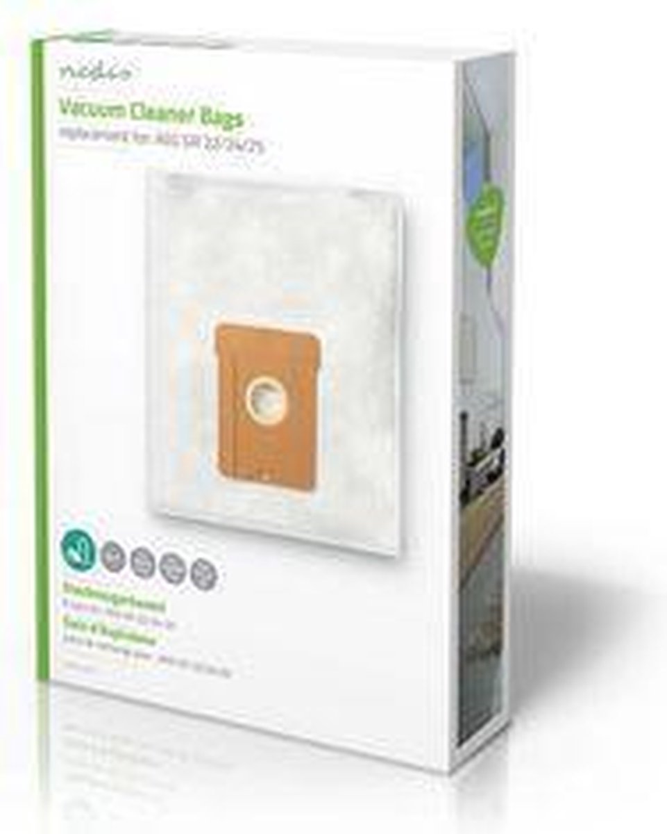 Nedis Stofzuigerzak - Dubg222aeg4 - - Wit