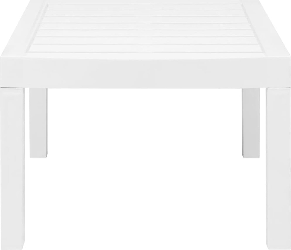 Vidaxl 3-delige Loungeset Kunststof - Wit
