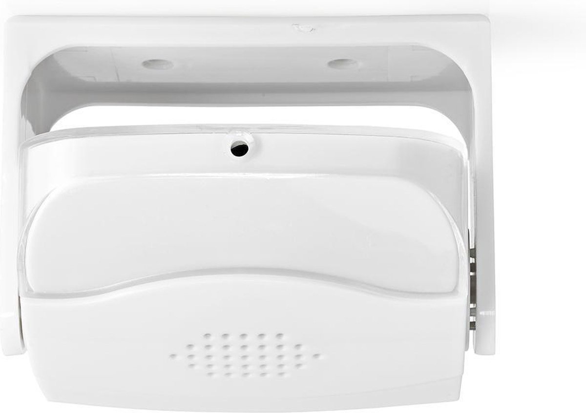 Nedis Bewegingsmelder Met Alarm - Amlrmmw40wt - - Wit