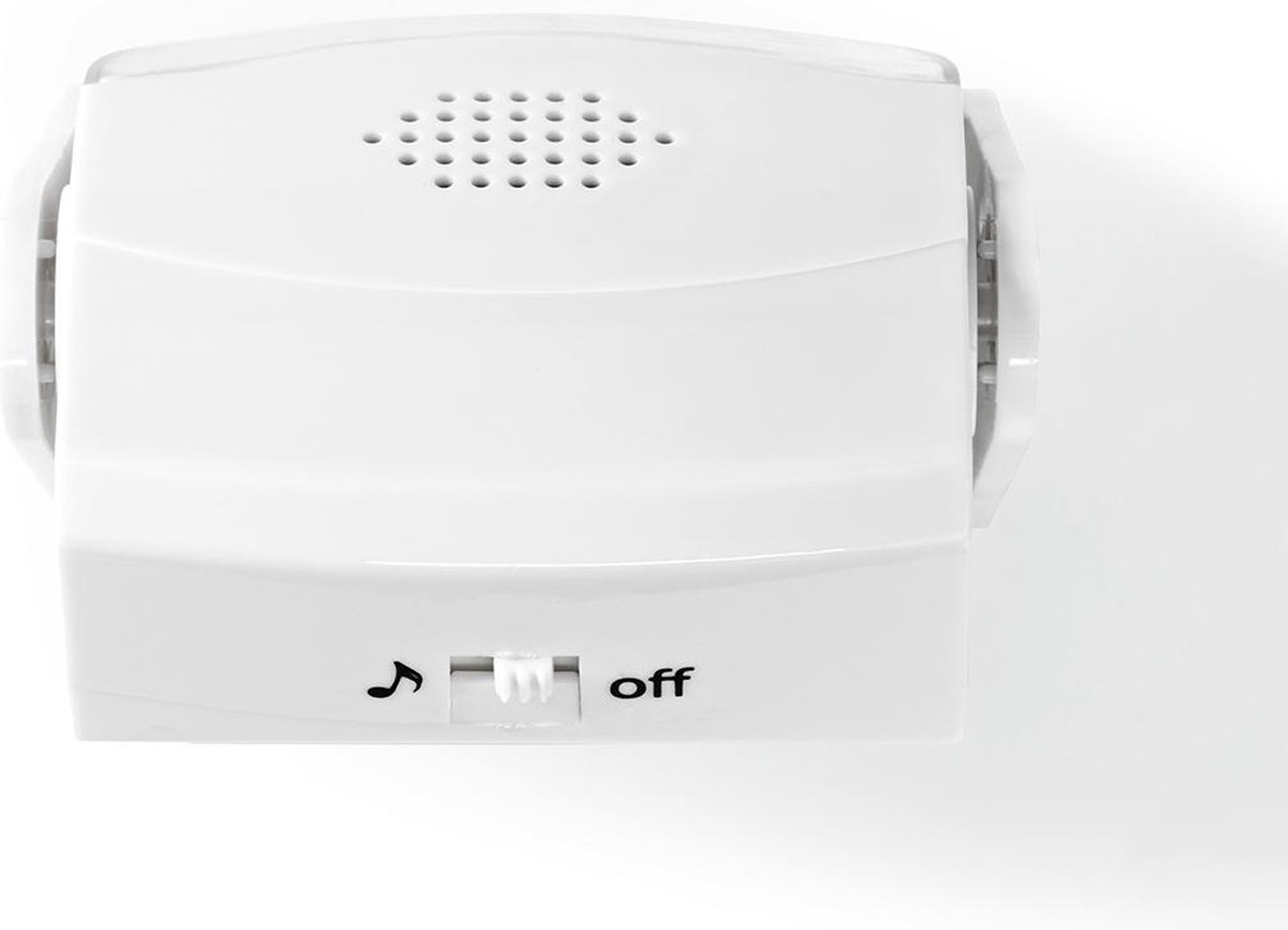 Nedis Bewegingsmelder Met Alarm - Amlrmmw40wt - - Wit