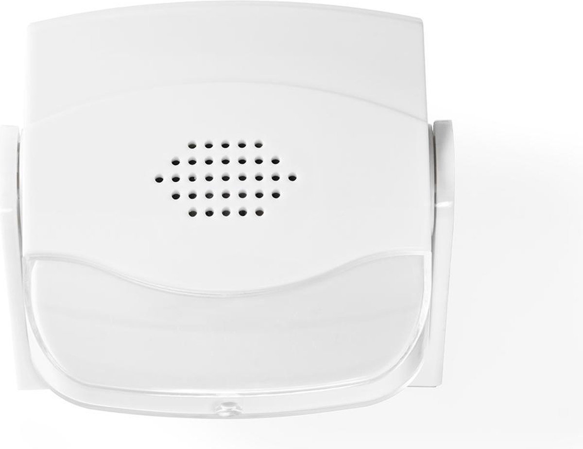 Nedis Bewegingsmelder Met Alarm - Amlrmmw40wt - - Wit