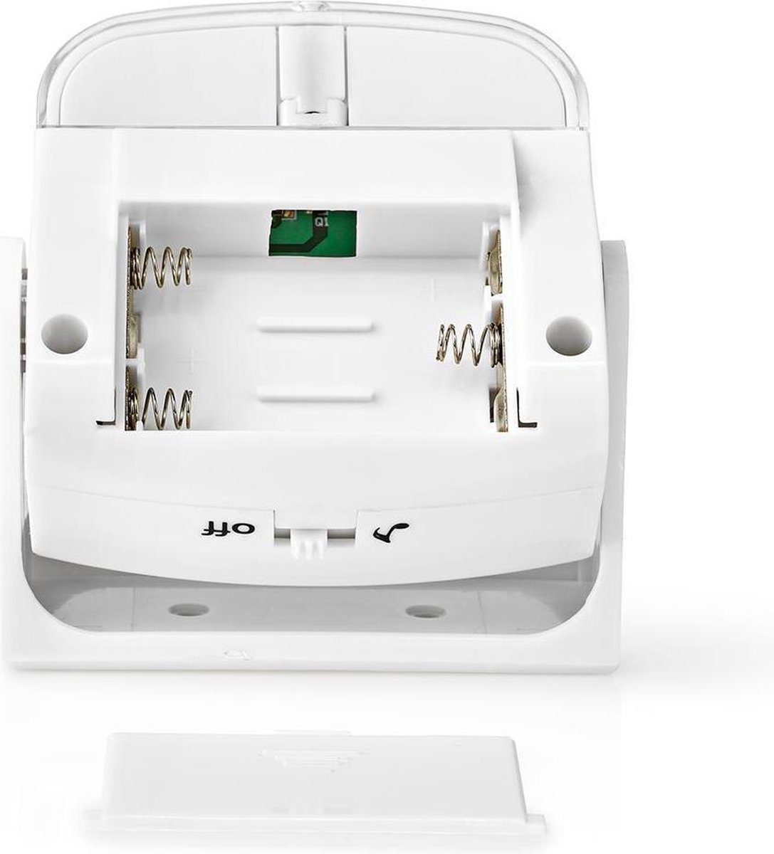 Nedis Bewegingsmelder Met Alarm - Amlrmmw40wt - - Wit