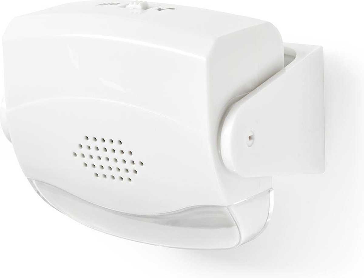 Nedis Bewegingsmelder Met Alarm - Amlrmmw40wt - - Wit