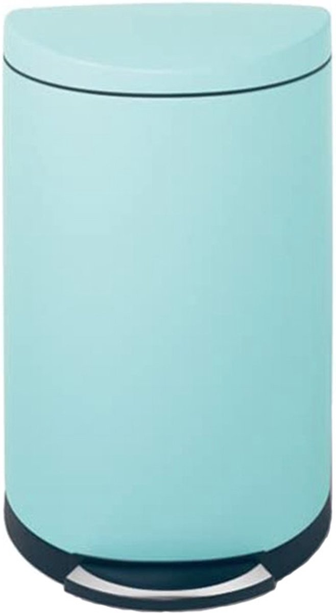 Simplehuman Afvalemmer, Half Rond, 40 Liter, - - Blauw