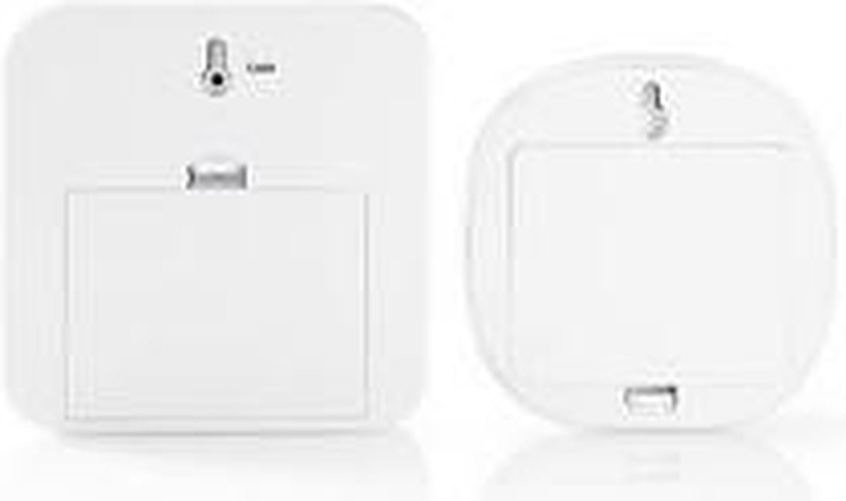 Nedis Bewegingsmelder Met Alarm - Alrmmw20wt - - Wit