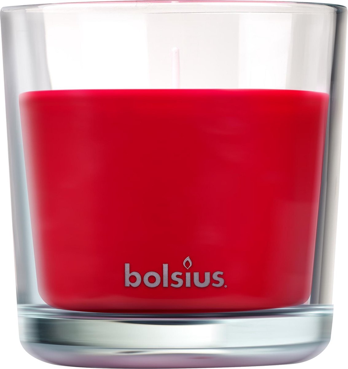 Bolsius Geurkaars True Scents Pomegranate 9,7 Cm Glas/wax - Rood