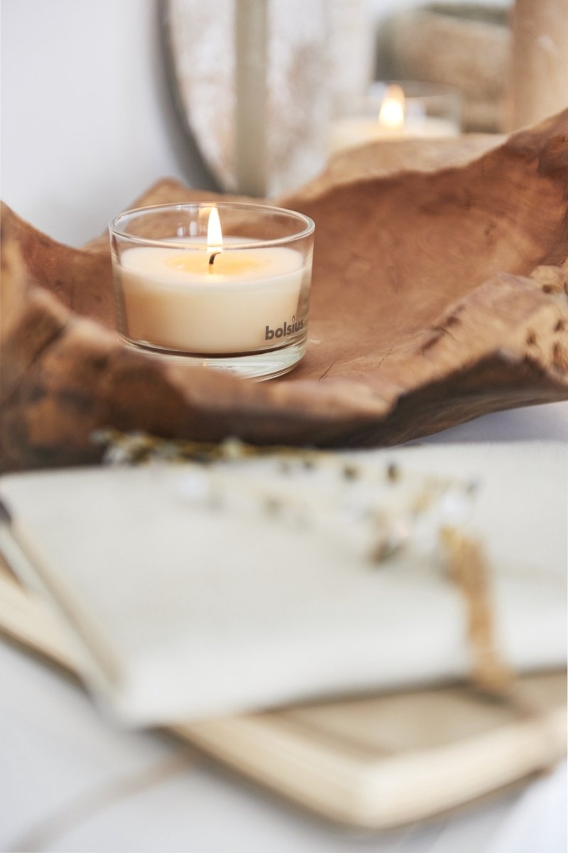 Bolsius Geurtheelichten True Scents Oud Wood 11,7 Cm 8 Stuks - Bruin