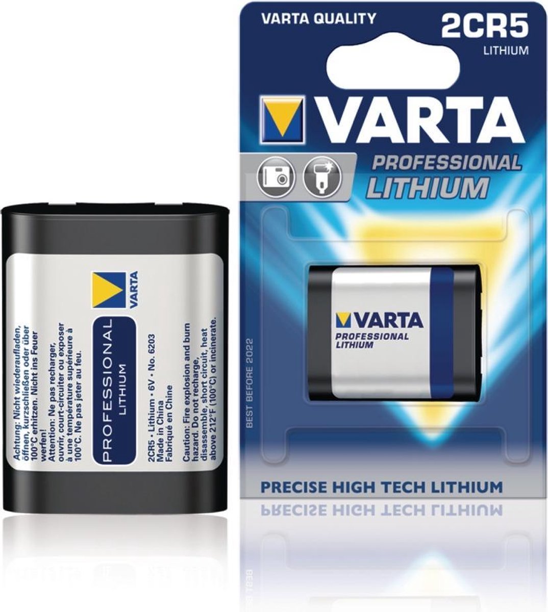 Varta Lithium 2cr5 Blister 1