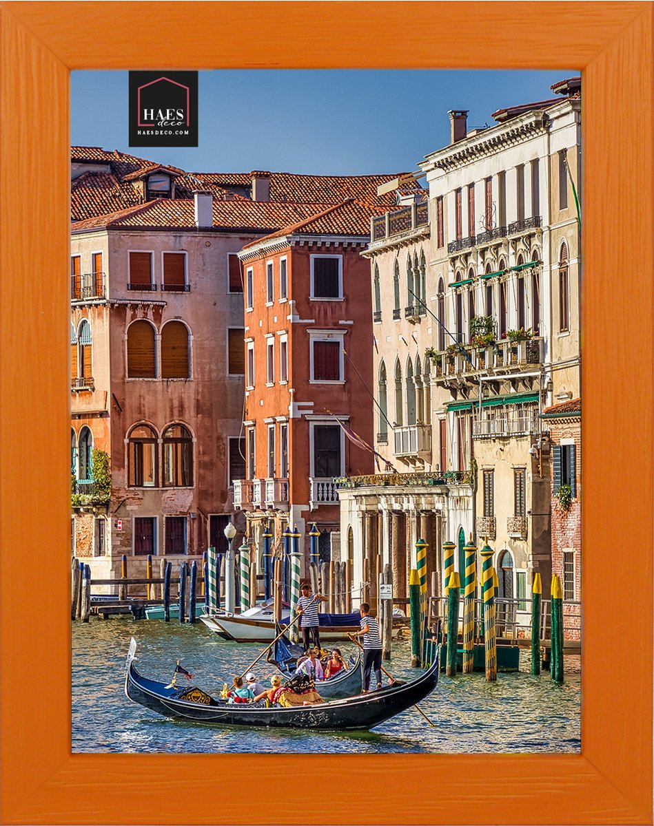 HAES deco - Houten Fotolijst Venezia 15x20 -Sp12420 - Oranje