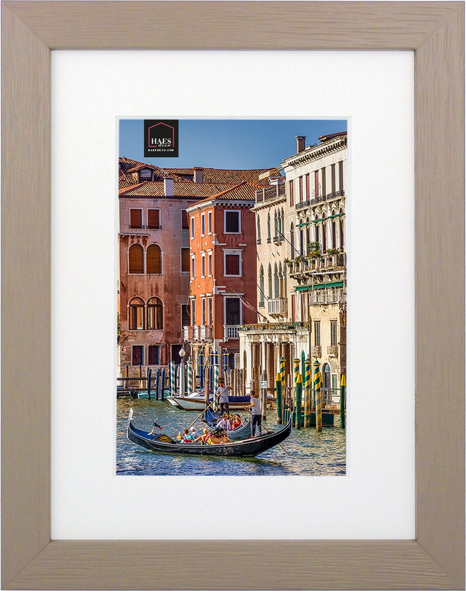 HAES deco - Houten Fotolijst Venezia 15x20 Of 20x30 -Sp12830 - Bruin