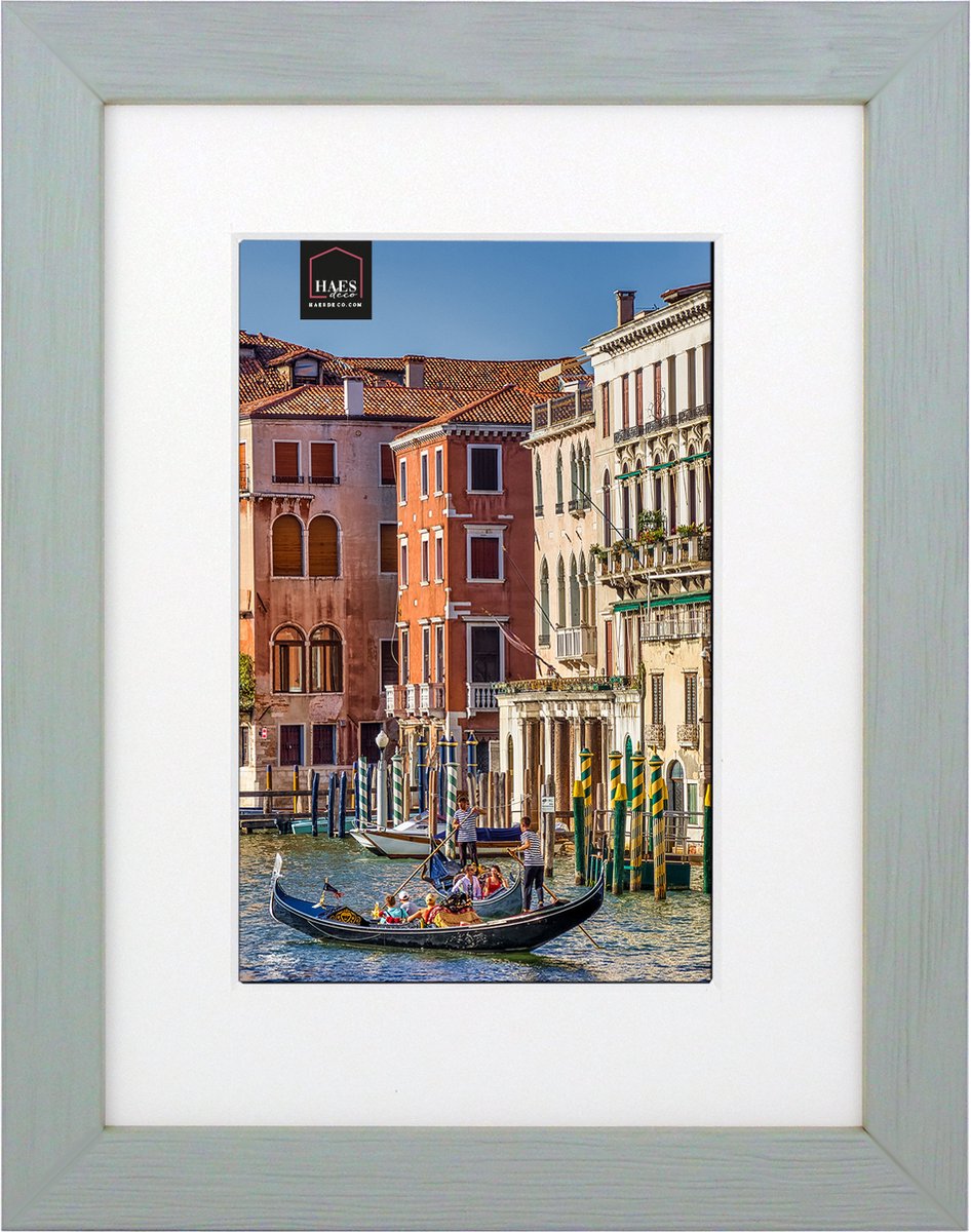 HAES deco - Houten Fotolijst Venezia 9x13 Of 13x18 -Sp13118 - Grijs