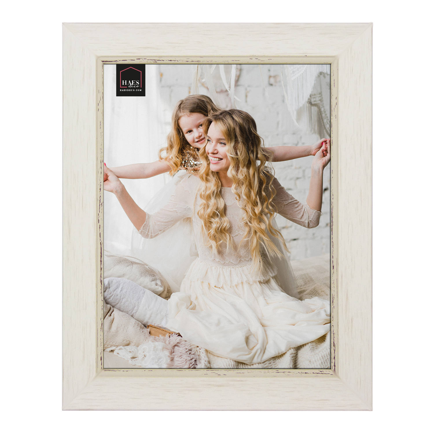 HAES deco - Kunststof Fotolijst Brion Creme 15x20 - Sp14520