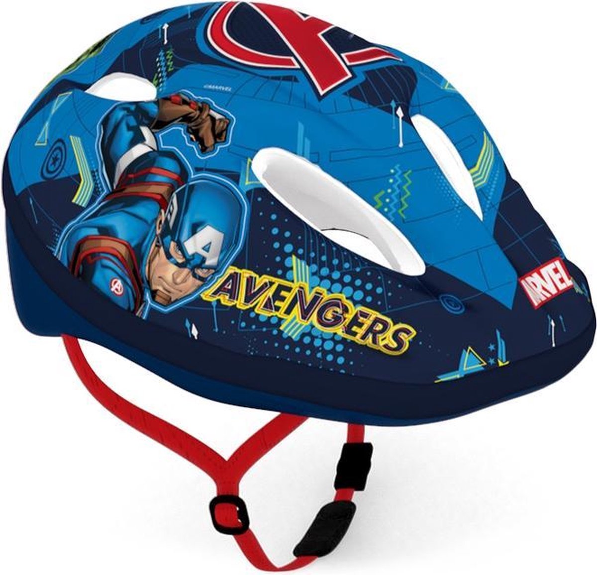 Disney Kinderhelm Avengers Jongens Maat 52-56 - Blauw