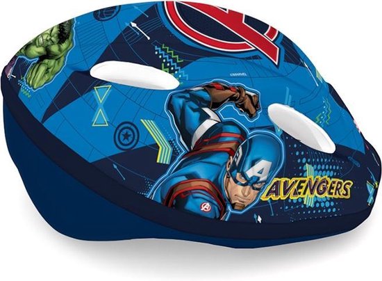 Disney Kinderhelm Avengers Jongens Maat 52-56 - Blauw
