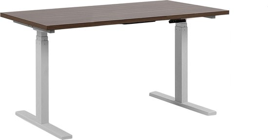 Beliani Destin Ii Bureau Spaanplaat 72 X 160 Cm - Bruin