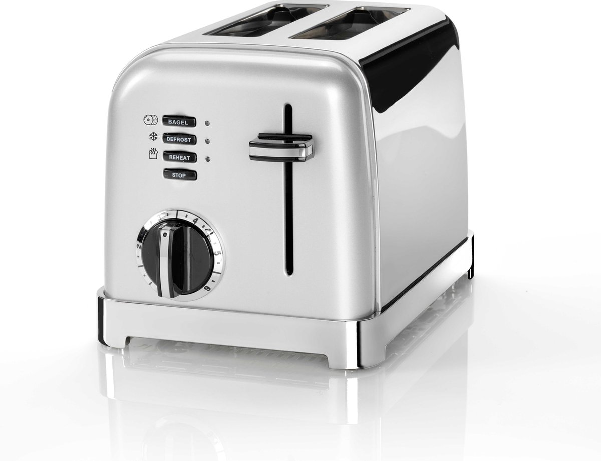 Cuisinart Brooster Style - Cpt160se - Ontdooifunctie - 6 Standen - Frosted Pearl - Silver