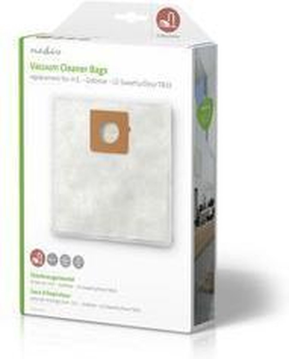 Nedis Stofzuigerzak - Dubg220var4 - - Wit