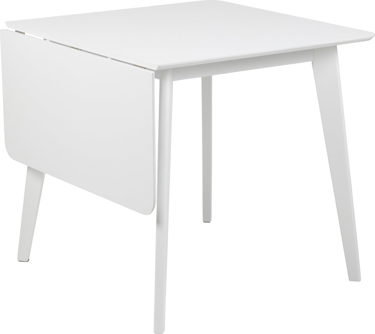 Roxa Eetkamertafel Met 1 Extra Blad. - Wit