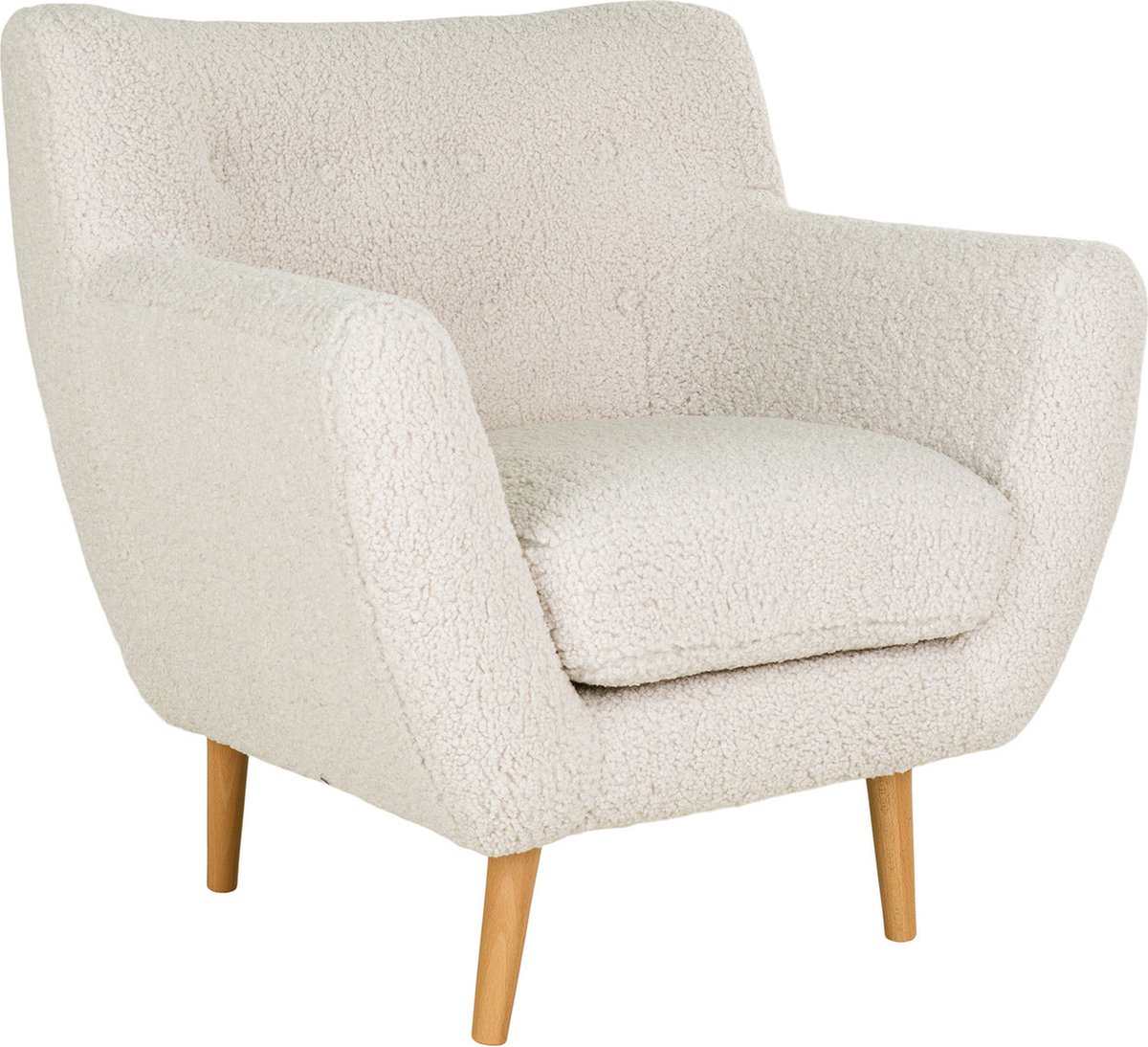 Monte Fauteuil, Naturel. - Wit