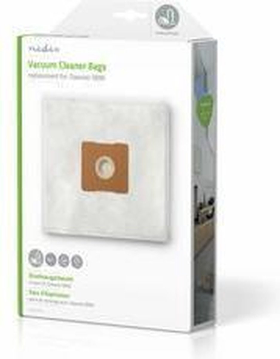 Nedis Stofzuigerzak - Dubg220dae4 - - Wit