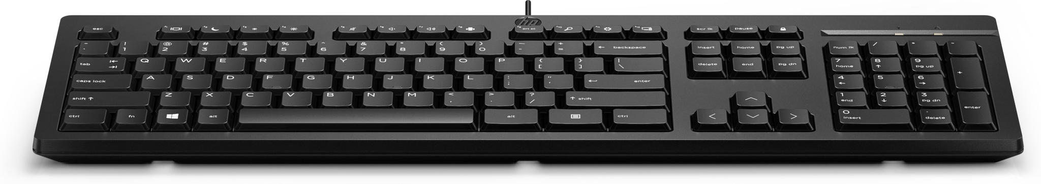 HP 125 toetsenbord - Zwart