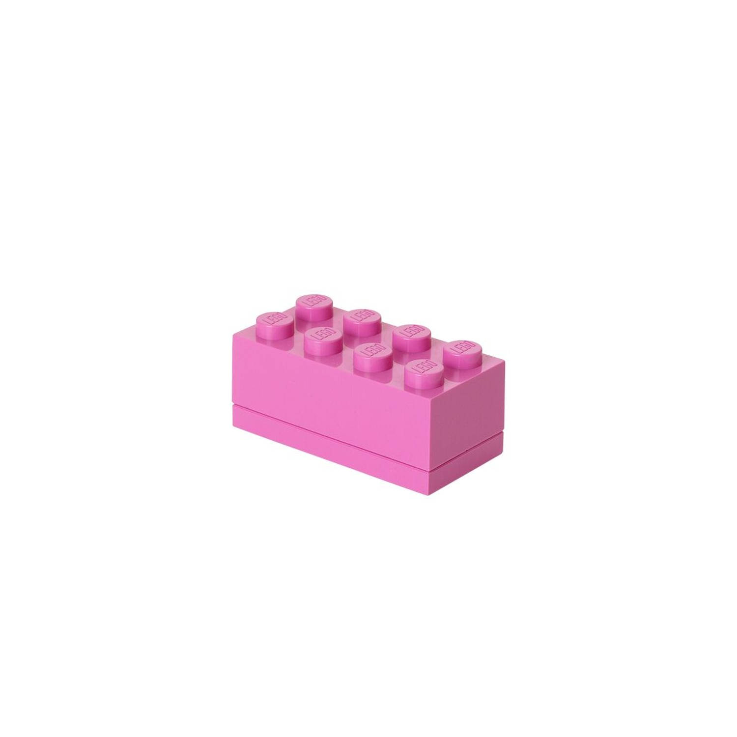 Lego Set Van 2 - Opbergbox Mini 8, - - Roze