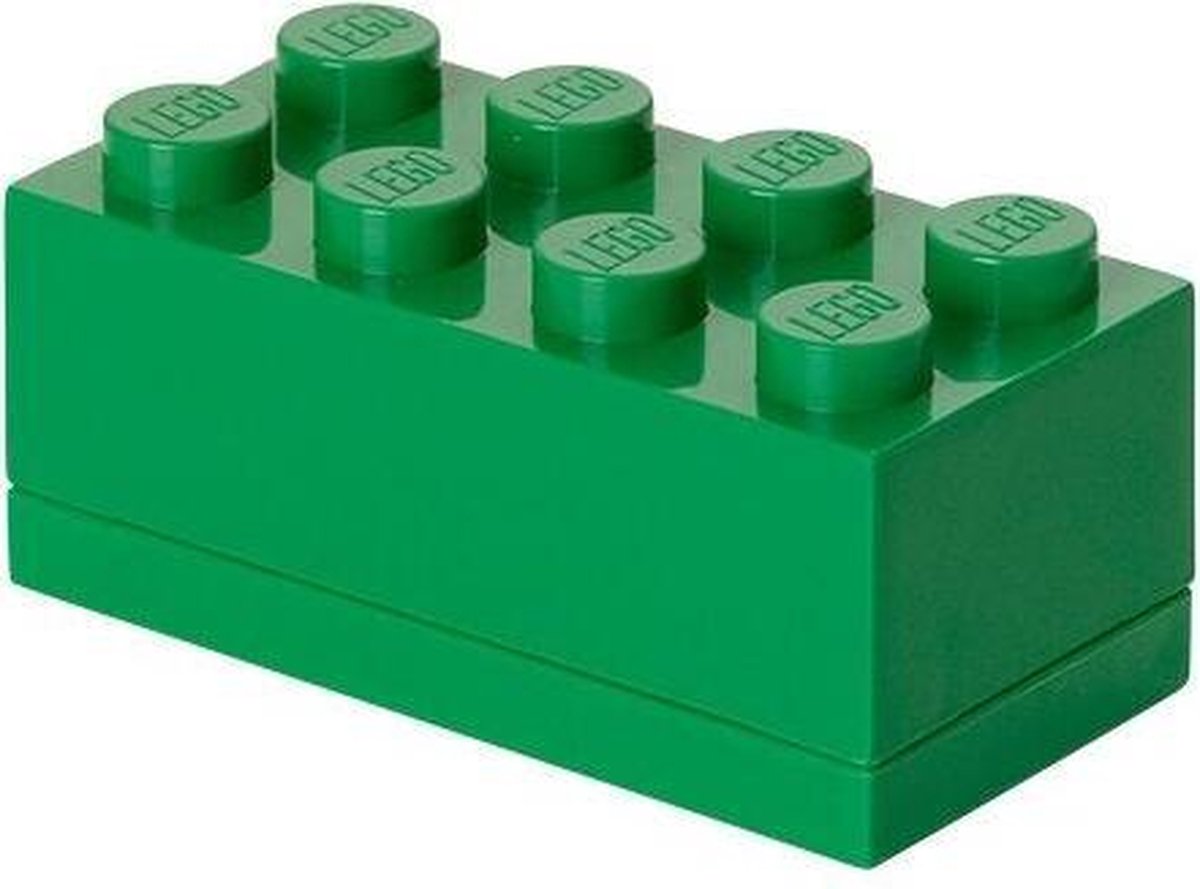 Lego Set Van 2 - Opbergbox Mini 8, - - Groen