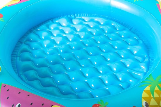 Bestway Peuterzwembad - Opblaasbaar - 2+ - Fruitthema - Met Schaduwdakje - 91x91cm - Pvc - 26l