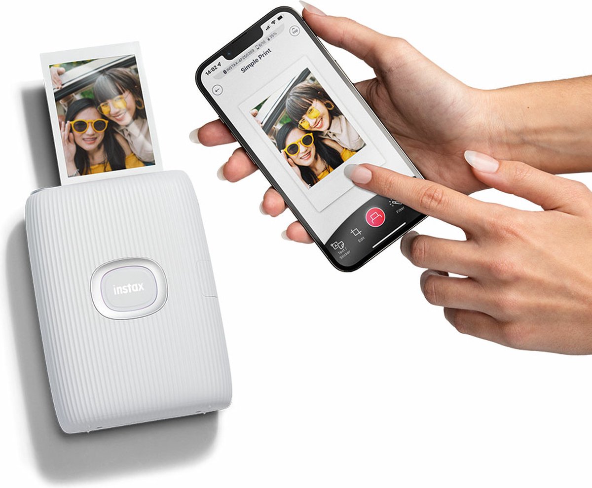 Fujifilm instax mini Link 2 Clay White