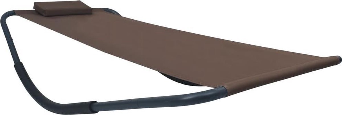 Vidaxl Tuinbed 200x90 Cm Staal - Bruin