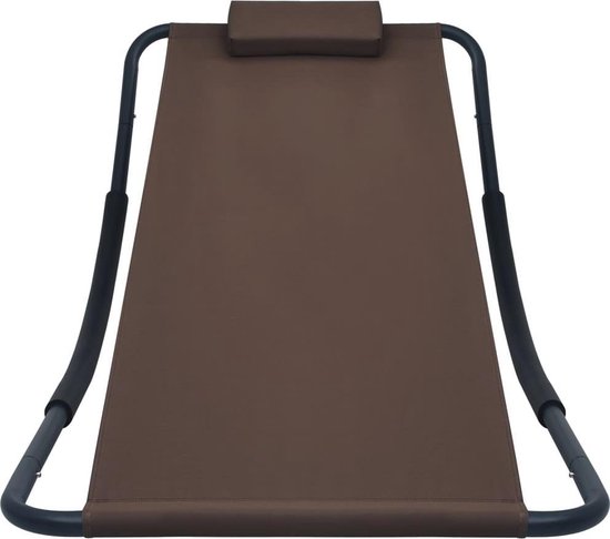 Vidaxl Tuinbed 200x90 Cm Staal - Bruin