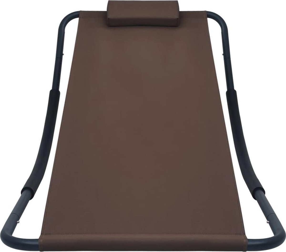 Vidaxl Tuinbed 200x90 Cm Staal - Bruin