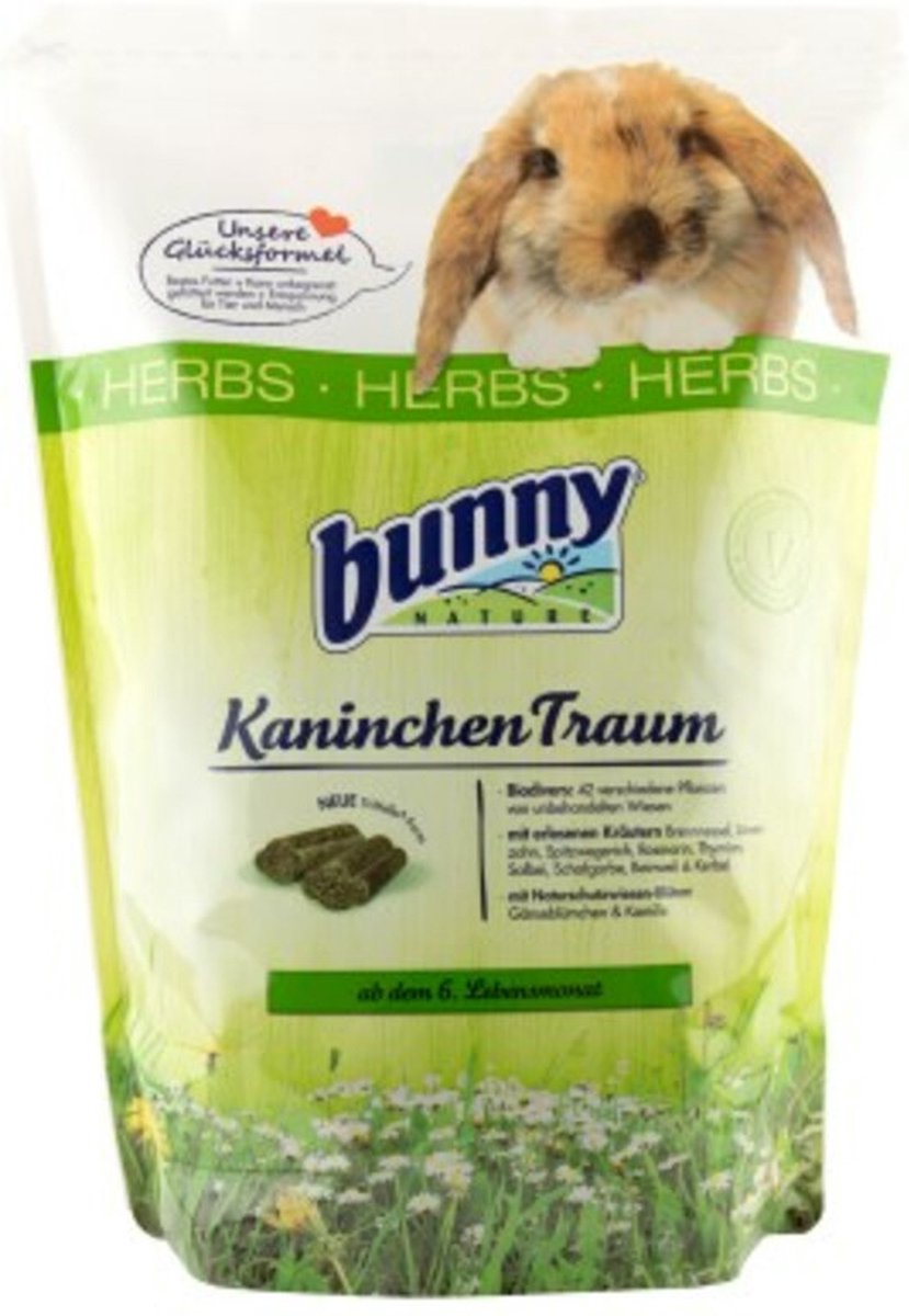 Bunny Nature Herbs Rabbit Dream Pienso para conejos adultos